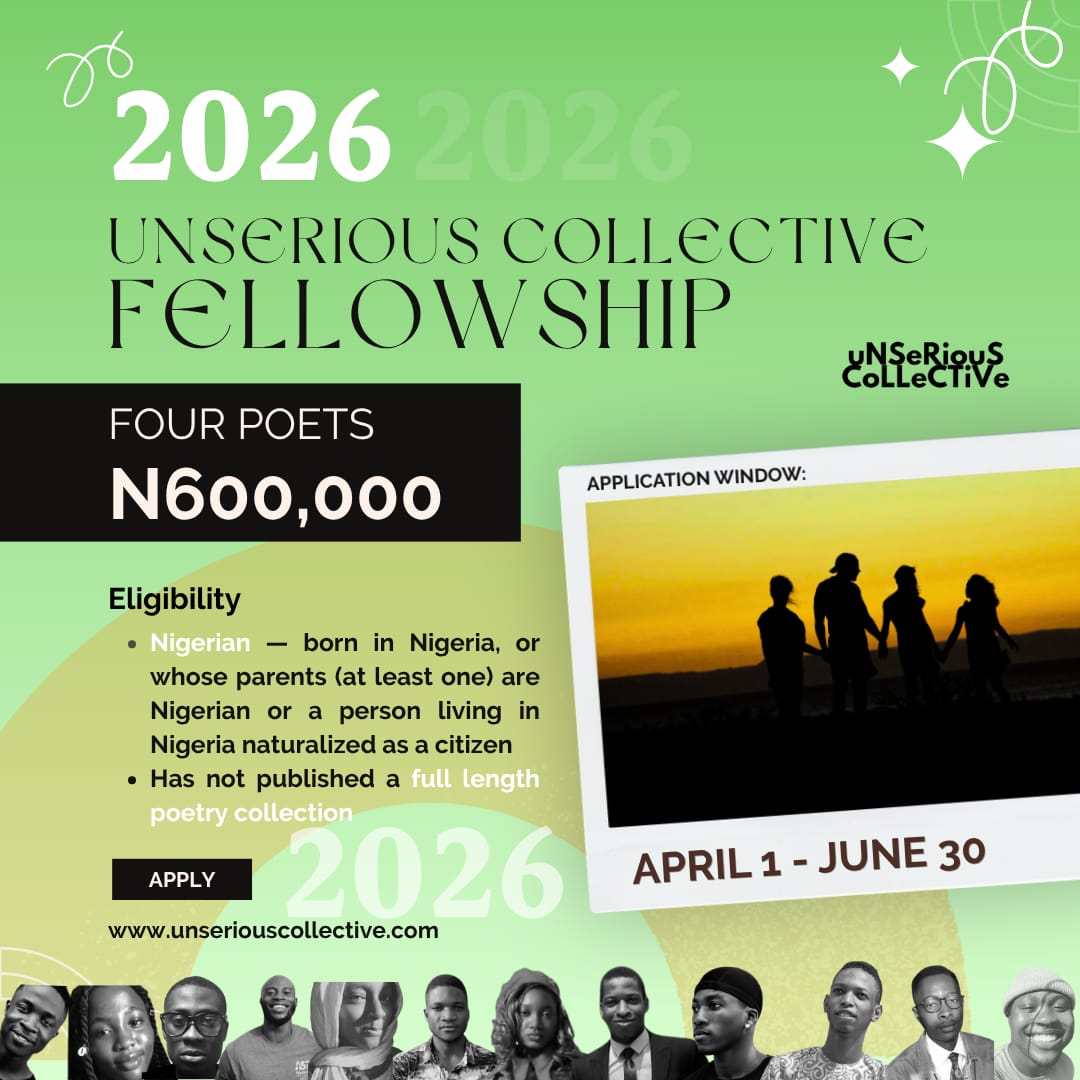 Call: 2026 Unserious Collective Fellowship
